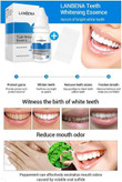 محلول سفید و درخشان کننده دندان لانبنا