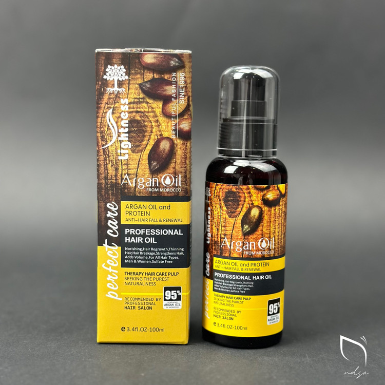 روغن مو آرگان لایتنس