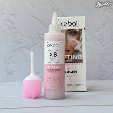 ژل آبرسان کلاژن لیفتینگ صورت آیس بال