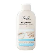 محلول پاک کننده آرایش شیری مناسب پوست خشک دافی