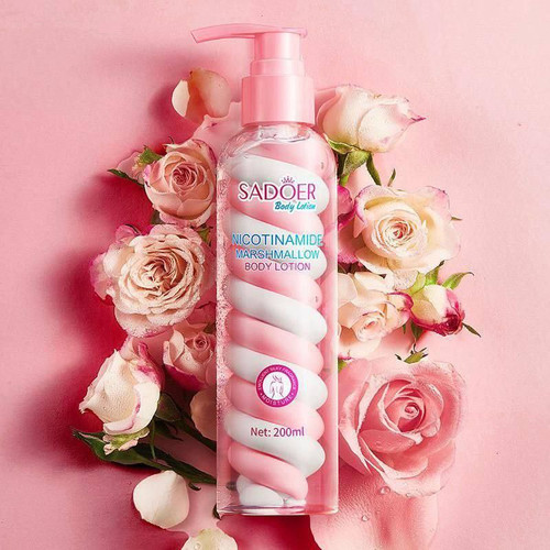 لوسیون بدن پمپی مارشمالو سادور